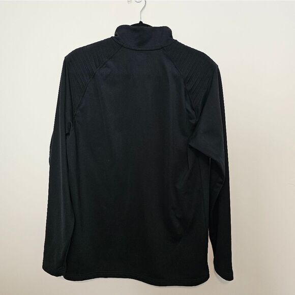 Descente Black 1/4 Zip Pullover Mens XL - Picture 5 of 5